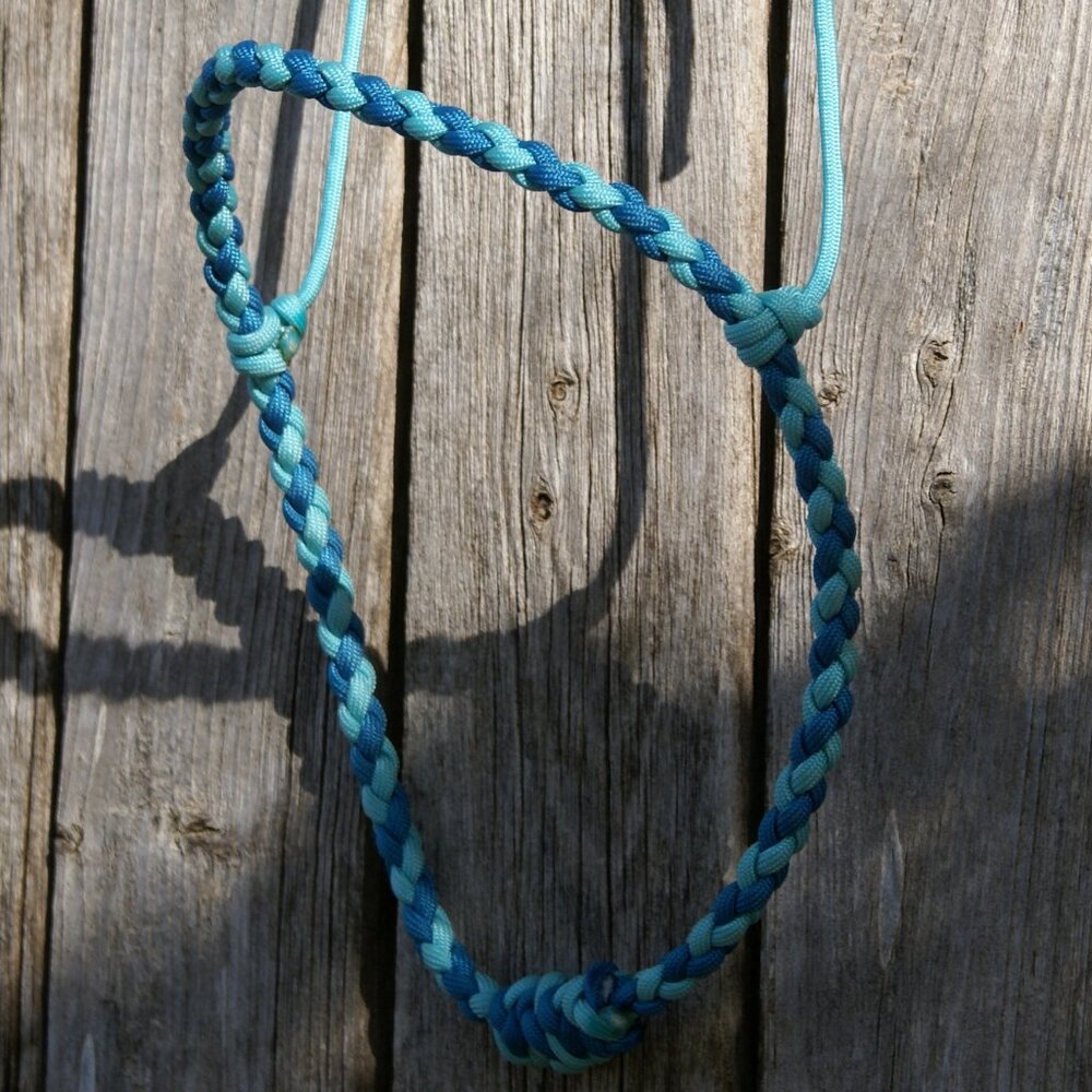 Handmade Braided Paracord Western Horse Training Cavesson/Caveson Noseband - Picture 4 of 7